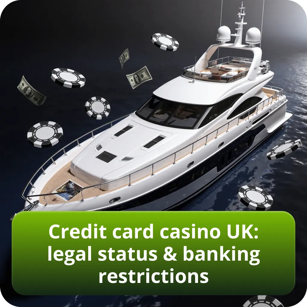Credit card casino UK: legal status & banking restrictions