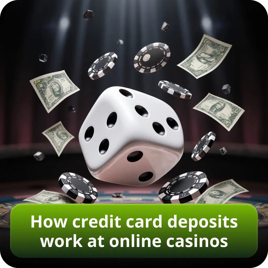 How credit card deposits work at online casinos