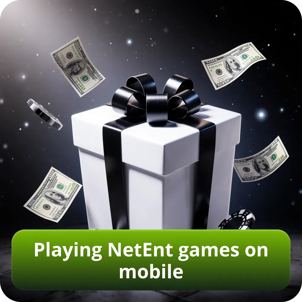 Playing NetEnt games on mobile