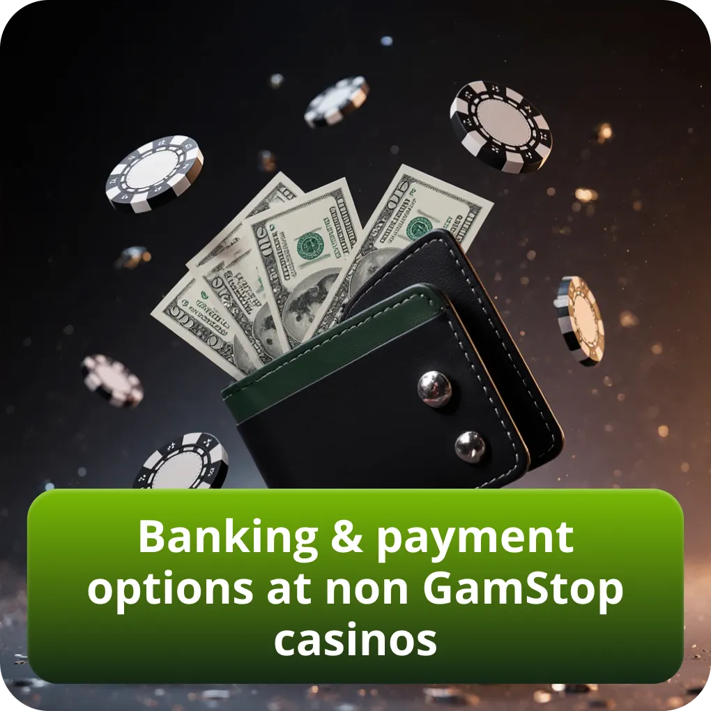 Banking & payment options at non GamStop casinos
