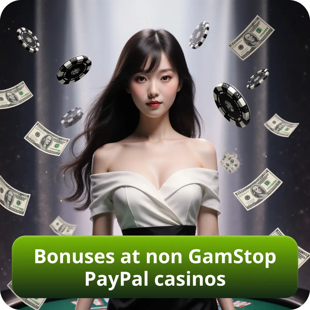 Bonuses at non GamStop PayPal casinos