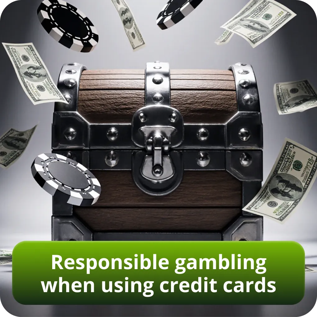 Responsible gambling when using credit cards