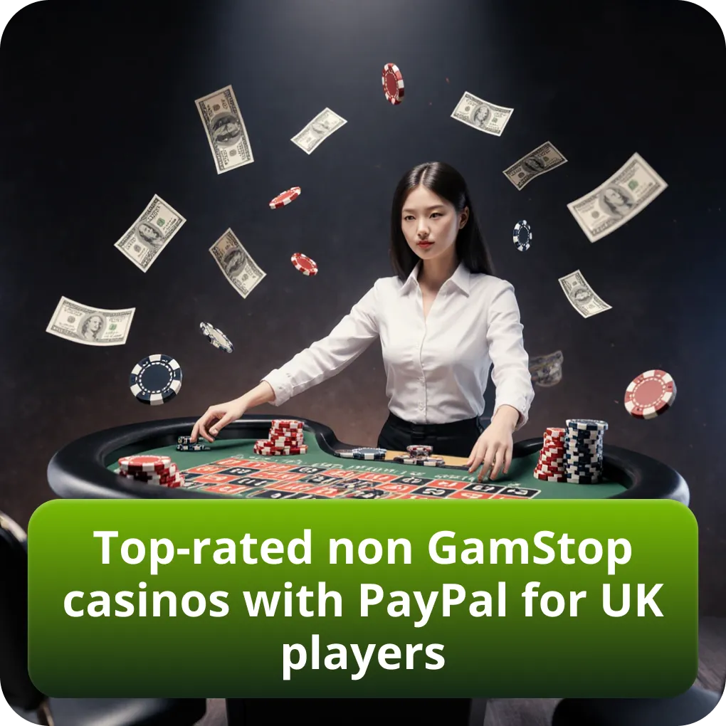 Top-rated non GamStop casinos with PayPal for UK players