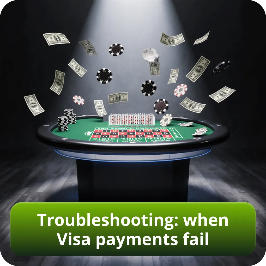 Troubleshooting: when Visa payments fail