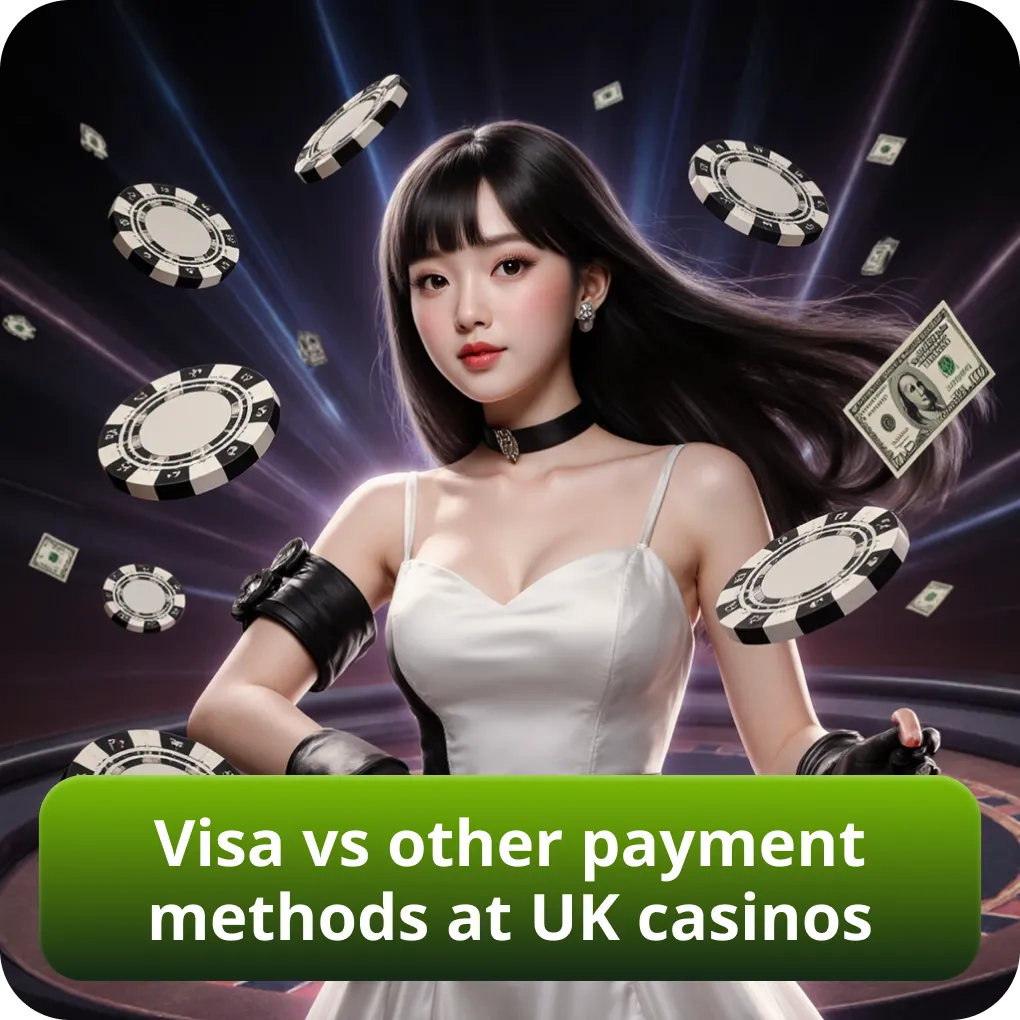 Visa vs other payment methods at UK casinos
