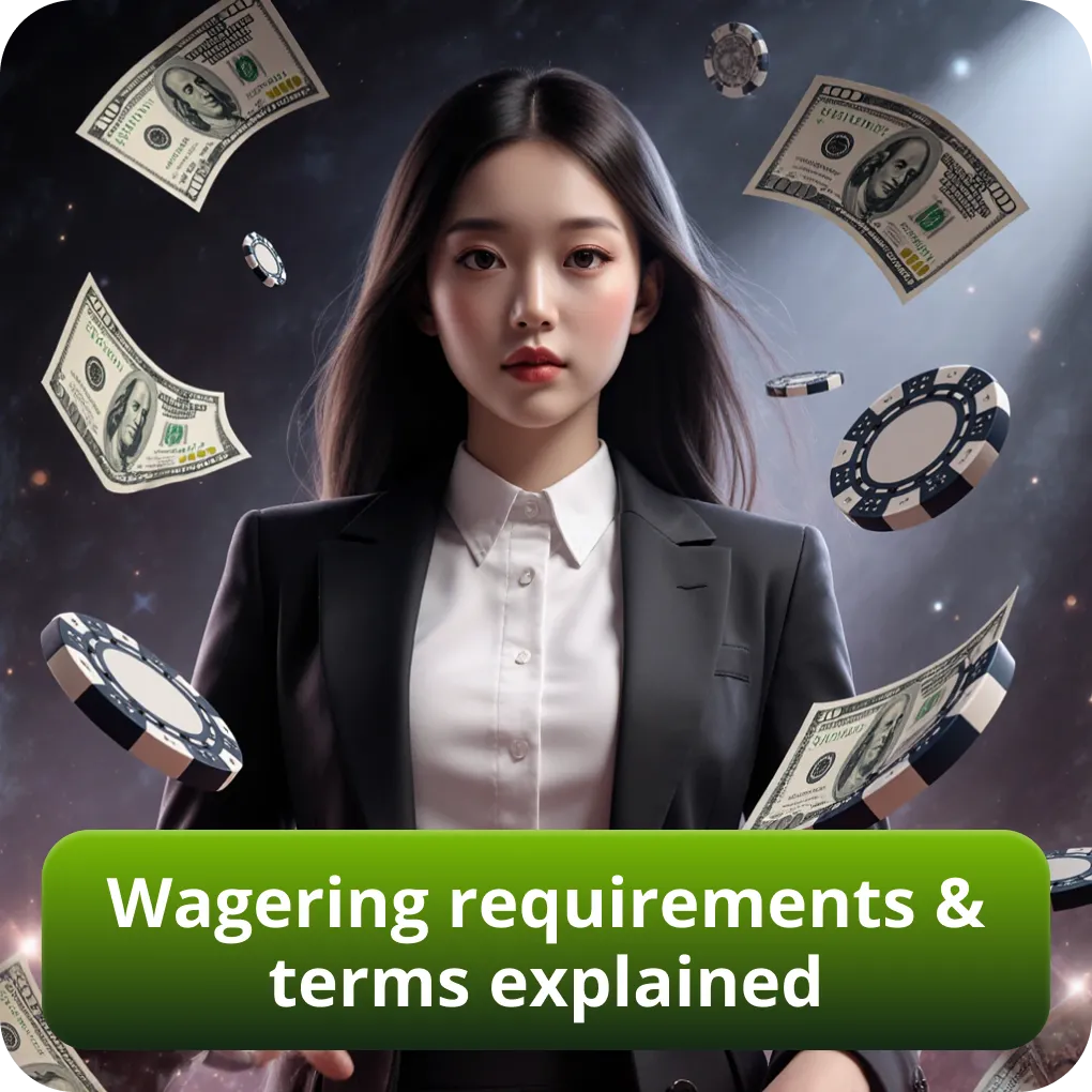 Wagering requirements & terms explained